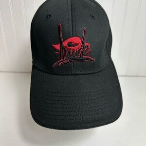 Tony Hawk Black Cap with Red Embroidery